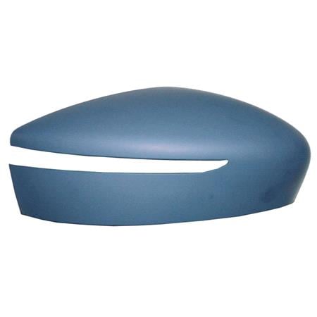 Right Wing Mirror Cover (primed, with indicator gap) for NISSAN NOTE, 2013 2018