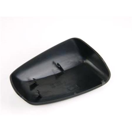 Left Wing Mirror Cover (black) for FIAT PANDA, 2003 2009