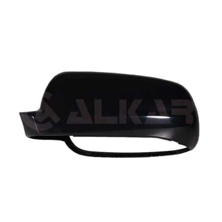Left Wing Mirror Cover (black, grained, fits BIG mirrors only) for SEAT TOLEDO Mk II, 1999 2003
