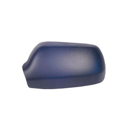 Left Wing Mirror Cover (Black, Grained) for MAZDA 2, 2003 2007