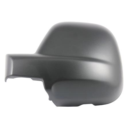 Left Wing Mirror Cover (black, grained) for Toyota PROACE CITY VERSO Bus 2019 Onwards