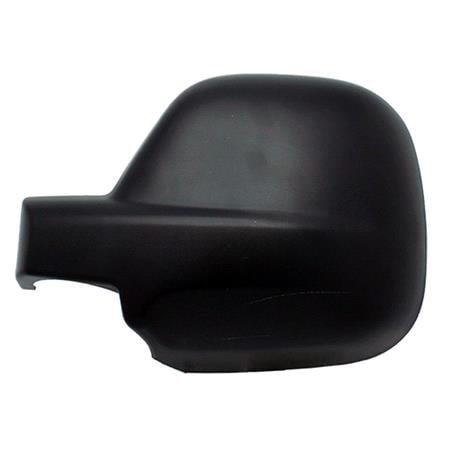 Left Wing Mirror Cover (black, grained) for Toyota PROACE CITY Box 2019 Onwards