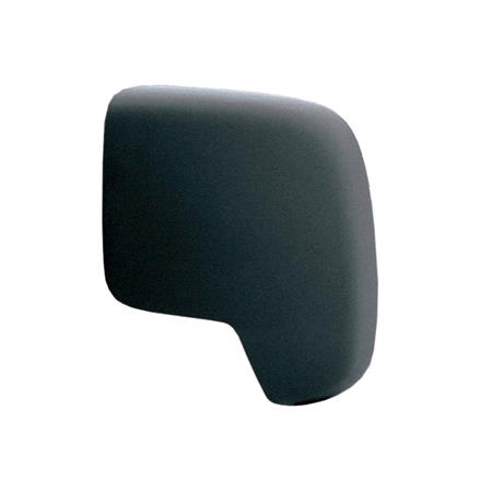 Right Wing Mirror Cover (Black, Grained) for Fiat QUBO, 2009 Onwards