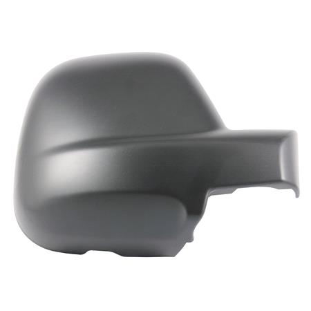 Right Wing Mirror Cover (black, grained) for Peugeot PARTNER Platform/Chassis 2009 Onwards