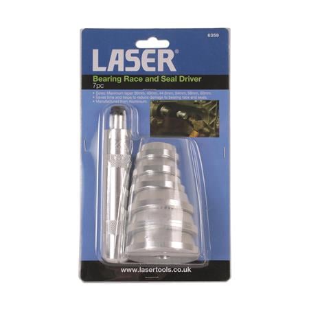 LASER 6359 Bearing Race And Seal Driver 7Pc