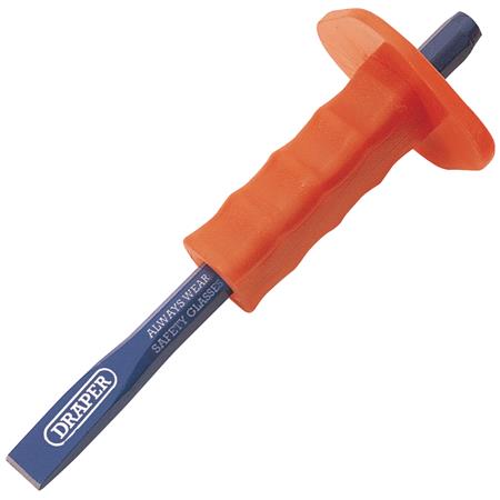 Draper 63747 19 x 250mm Octagonal Shank Cold Chisel with Hand Guard (Sold Loose)