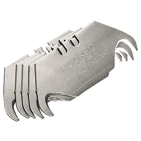 Draper 63757 Card of 5 Hooked Trimming Knife Blades