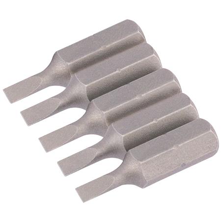 Draper 63999 3mm 1 4 inch Hex. Plain Slot Insert Bit 25mm Long x 5