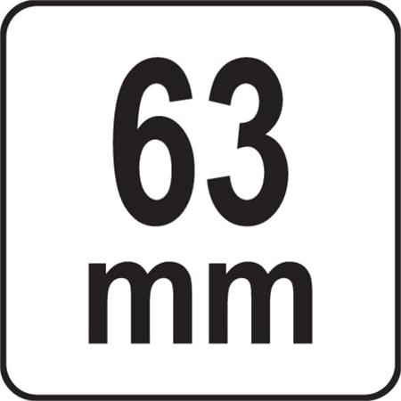 IRON PADLOCK 63MM   GREY