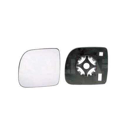 Left Wing Mirror Glass (not heated) and Holder for RENAULT KANGOO, 1997 2003