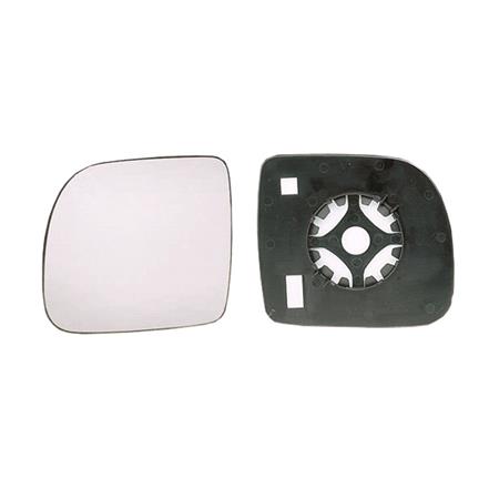 Left Wing Mirror Glass (not heated) and Holder for RENAULT KANGOO, 1997 2003
