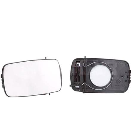 Left Wing Mirror Glass & Holder for FORD FIESTA Mk III, 1989 1993