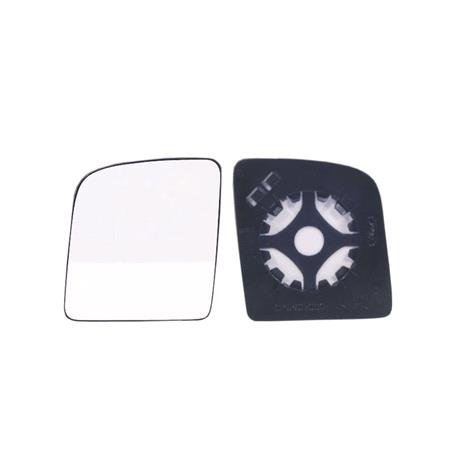 Left Wing Mirror Glass (not heated) and Holder for Ford TRANSIT CONNECT, 2002 2013
