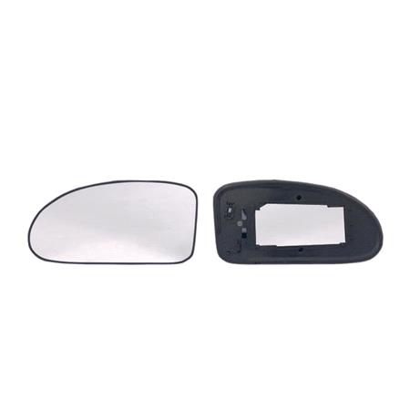 Left Wing Mirror Glass (not heated) and Holder for FORD FOCUS Saloon, 1999 2005
