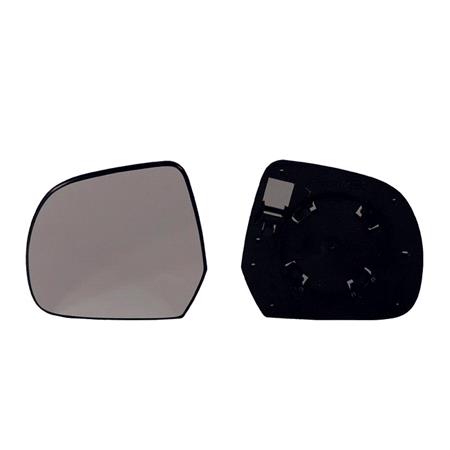 Left Wing Mirror Glass (not heated) and Holder for Suzuki ALTO V 2009 2015