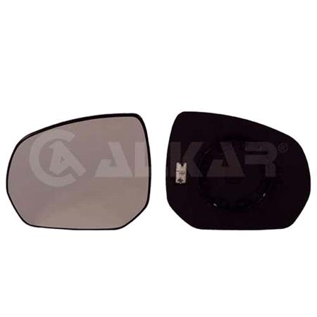 Left Wing Mirror Glass (heated) and Holder for PEUGEOT 5008, 2009 2017