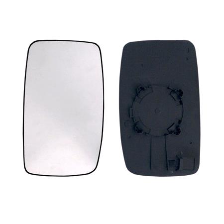 Left Wing Mirror Glass (not heated) and Holder for PEUGEOT EXPERT Flatbed, 2007 Onwards