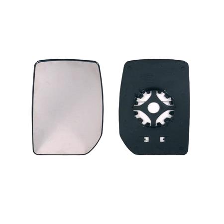 Left Wing Mirror Glass (not heated) and Holder for FORD TRANSIT Van, 2000 2014