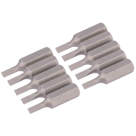 Draper 64024 3mm 1 4 inch Hex. Plain Slot Insert Bit 25mm Long x 10