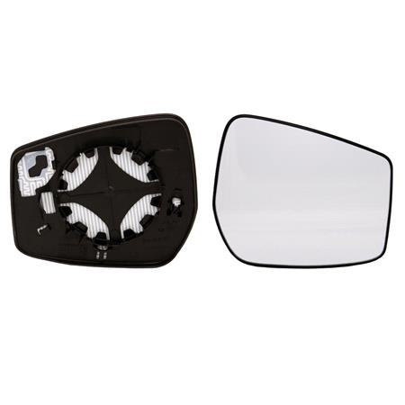 Right Wing Mirror Glass (not heated) for Nissan NOTE, 2013 Onwards