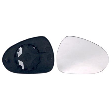 Right Wing Mirror Glass (not heated) and Holder for SEAT IBIZA V SPORTCOUPE, 2008 Onwards