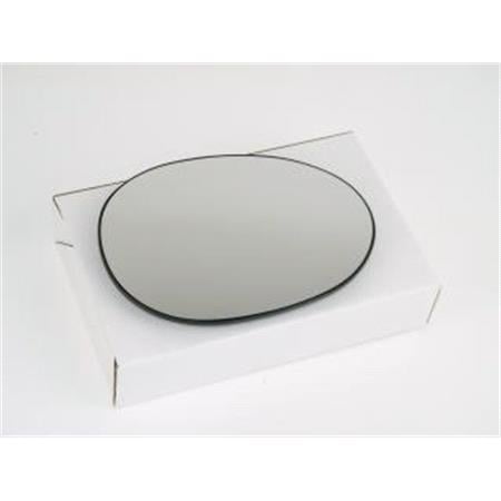 Right Wing Mirror Glass and Holder for Citroen C1, 2005 2014