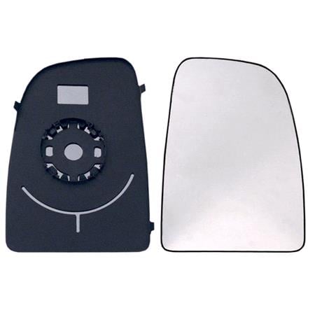 Right Wing Mirror Glass (not heated) and Holder for FIAT DUCATO van, 2006 Onwards