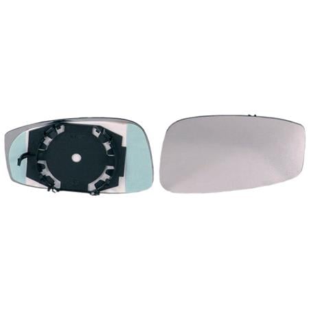 Right Wing Mirror Glass (not heated) and Holder for FIAT STILO Multi Wagon, 2003 2008