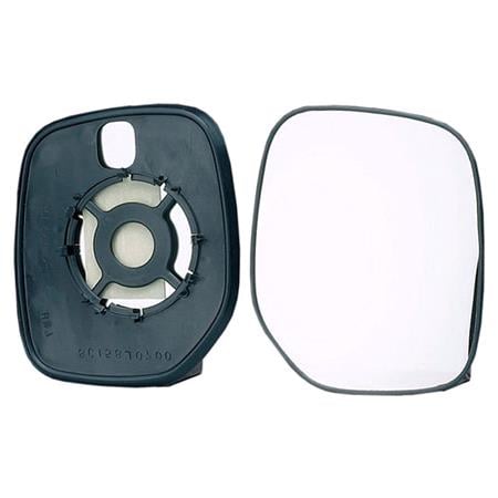 Right Wing Mirror Glass (not heated) and Holder for Citroen BERLINGO van, 1996 2008