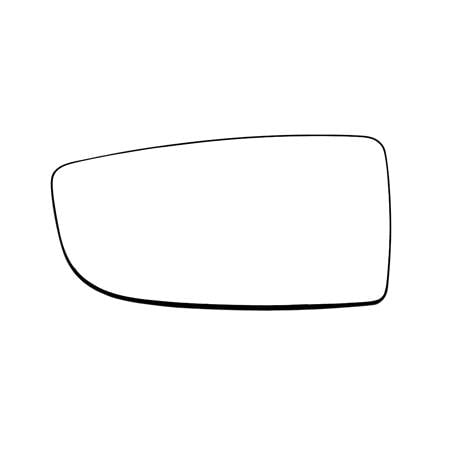Left Blind Spot Wing Mirror Glass for Ford TRANSIT Bus, 2014 Onwards