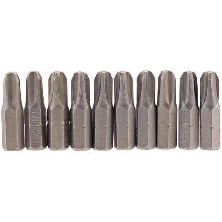 Draper 64087 No.3 1 4 inch Hex. Cross Slot Insert Bit 25mm Long x 10