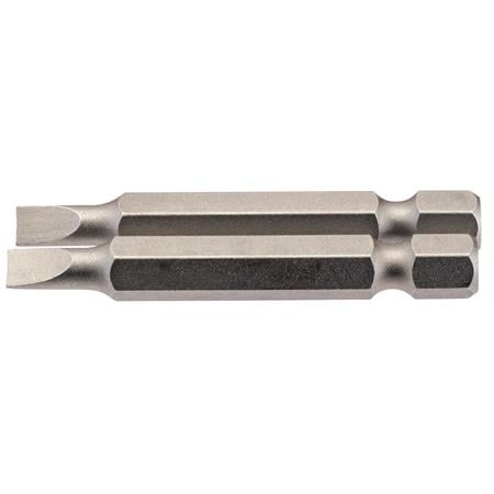 Draper 64089 4.5mm 1 4 inch Hex. Plain Slot Insert Bit 50mm Long x 2