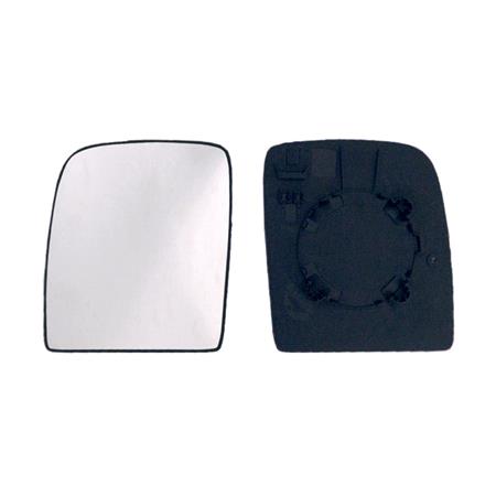 Left Upper Wing Mirror Glass (not heated) and Holder for Citroen DISPATCH van, 2007 Onwards