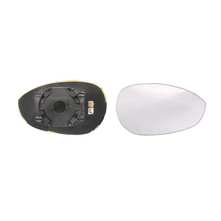 Right Wing Mirror Glass (heated) and Holder for Fiat PUNTO, 2012 Onwards