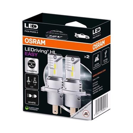 12V LEDriving HL Easy   (H4/H19)   18/19W   P43t / PU43t 3   2 pcs    Box