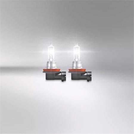 Osram Night Breaker Silver 12V 55W H11 +100% Brighter Twin Pack Bulbs for Audi A4, 2000 2004