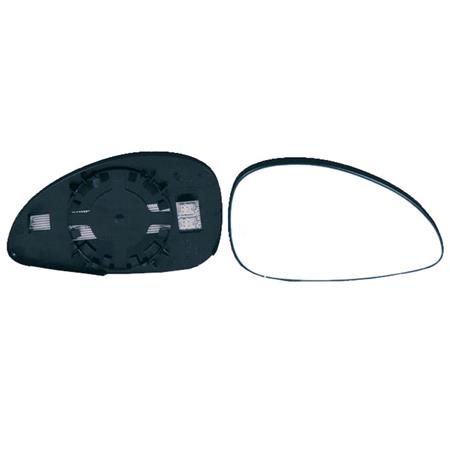 Right Wing Mirror Glass (heated) for Citroen C4 Coupe 2004 2010