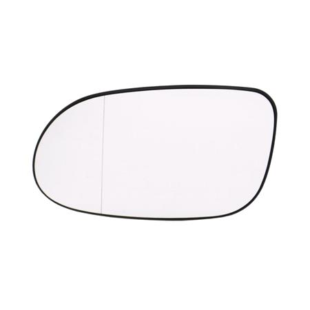 Left Wing Mirror Glass (Heated) for Mercedes A CLASS, 1997 2004