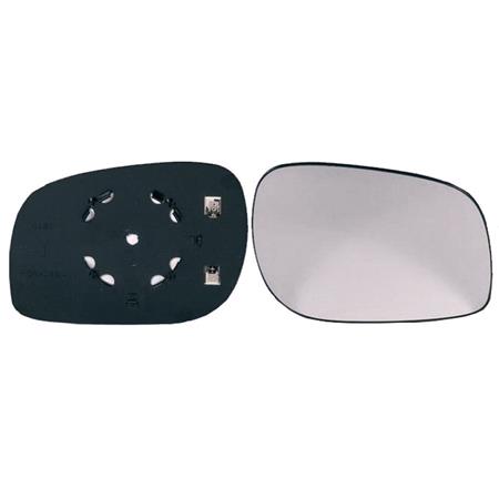 Right Wing Mirror Glass (heated) and Holder for FREELANDER, 1998 2000 (  150155GM)
