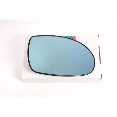 Right Blue Wing Mirror Glass (heated) and Holder for Citroen C5, 2001 2004