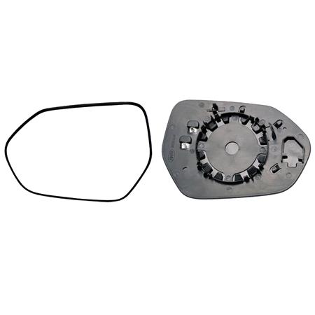 Left Wing Mirror Glass (heated) and holder for Toyota COROLLA Saloon, 2019 Onwards