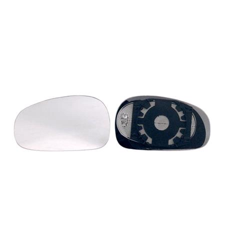 Left Wing Mirror Glass (heated) and Holder for SEAT LEON, 2005 2009