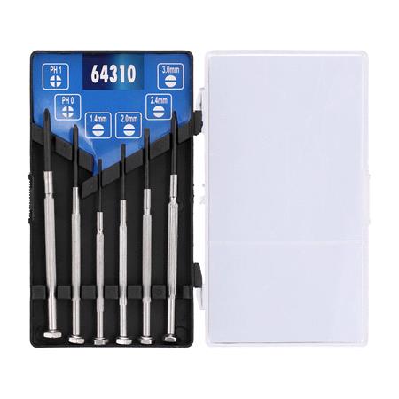 PRECISION SCREWDRIVER SET 6PCS