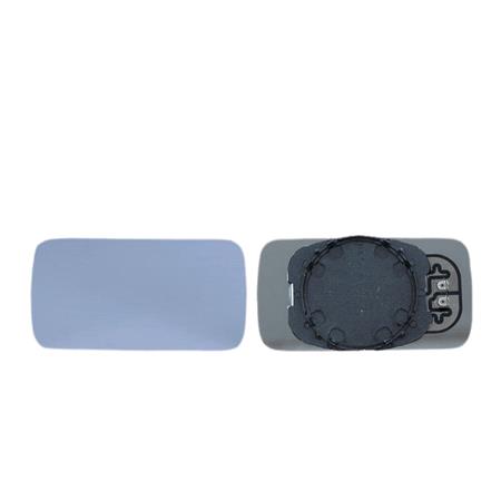 Left Blue Wing Mirror Glass (heated) and Holder for ALFA ROMEO 145, 1994 2001