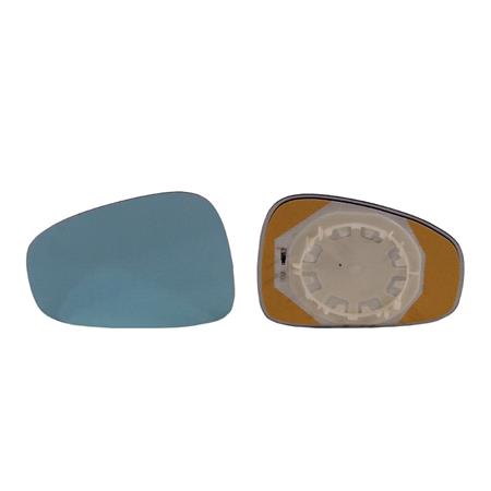 Left Blue Wing Mirror Glass (heated) and Holder for ALFA ROMEO GIULIETTA, 2010 Onwards