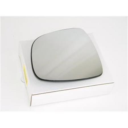 Left Wing Mirror Glass (not heated) and Holder for SUZUKI SX4, 2006 2011