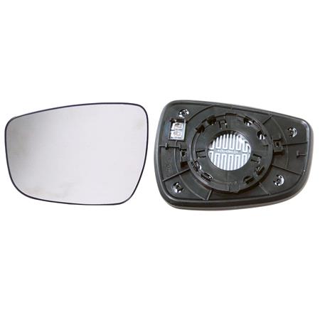 Left Wing Mirror Glass (heated) and Holder for Hyundai VELOSTER, 2011 Onwards
