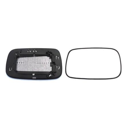 Left Wing Mirror Glass (heated) and Holder for VOLVO V50, 2004 2007