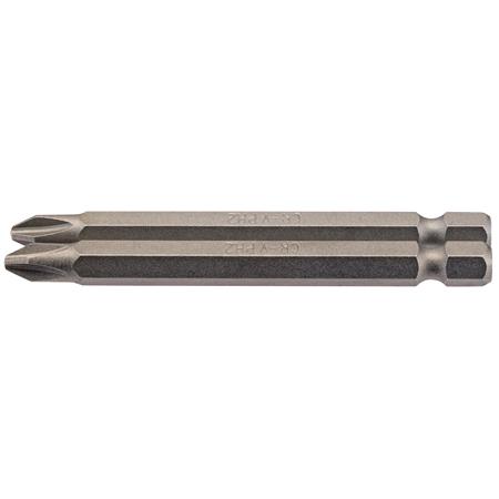 Draper 64315 No.2 1 4 inch Hex. Cross Slot Insert Bit 75mm Long x 2