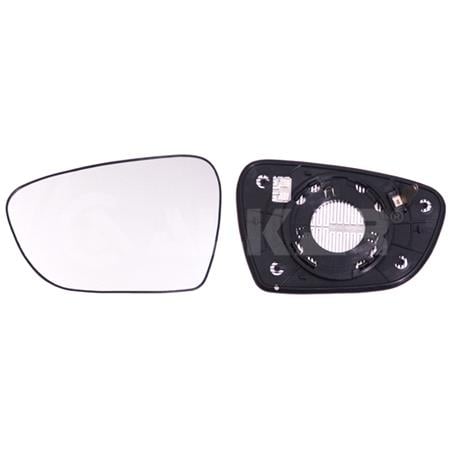 Left Wing Mirror Glass (heated) for Kia CEE`D Sportswagon, 2012 Onwards